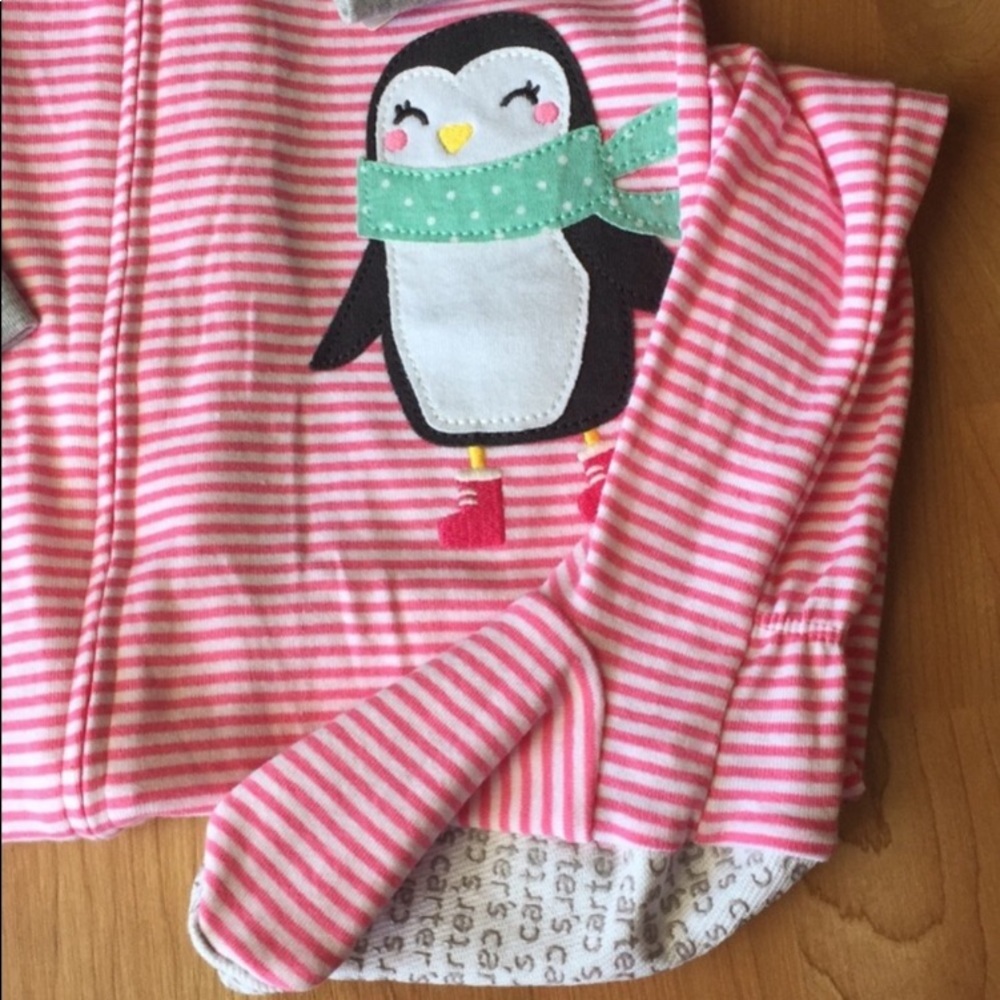 Penguin Footed Pajamas - Picture 3 of 5